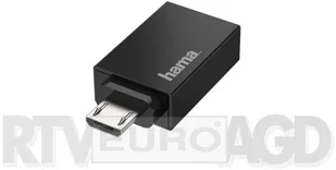 Hama Adapter Micro-USB USB OTG - Adaptery i przejściówki - miniaturka - grafika 2