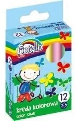 KW Trade Kreda kolorowa 12 sztuk 6 kolorów - Przybory szkolne - miniaturka - grafika 4