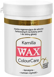 Pilomax SP. Z O.O. WAX Kamilla ColourCare maska regenerująca włosy natur - Maski do włosów - miniaturka - grafika 3