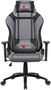 E-Blue Fotel E-BLUE Red Fighter C3 Szary - Fotele gamingowe - miniaturka - grafika 9