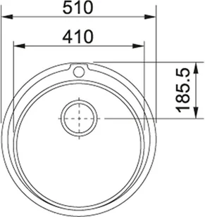 Franke Ronda RON 610-41 101.0058.090 - Zlewozmywaki - miniaturka - grafika 4