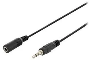 DIGITUS Digitus DB-510200  015-S kabel przedłużający do dźwięku stereo, 3,5 MM srebrna/czarna DB-510200-015-S - Kable - miniaturka - grafika 2