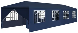 vidaXL Namiot ogrodowy, 3 x 12 m, niebieski - Altany ogrodowe - miniaturka - grafika 2