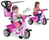 Rowerki trójkołowe - Feber Baby Plus Music Różowy 3w1 - miniaturka - grafika 1