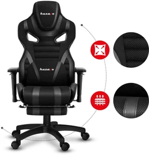 huzaro Force 7.5 Black Mesh - Fotele gamingowe - miniaturka - grafika 9