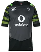 Gadżety dla kibiców - Canterbury młodych irfu vapodri + Pro Short Sleeve koszulka z krótkim rękawem Training, czarny, m B909320-90C-M - miniaturka - grafika 1