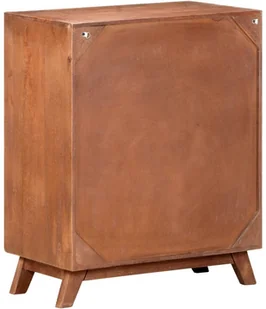 vidaXL Lumarko Szafka, 60 x 35 x 75 cm, lite drewno mango 323596 - Szafki do salonu - miniaturka - grafika 6