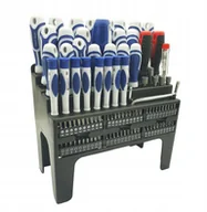 Zestawy narzędziowe - Zestaw Śrubokrętów Wkrętaków Bitów Stojak 100-EL - miniaturka - grafika 1