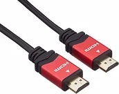Kable - PremiumCord Silver 4 K High Speed HDMI kabel 2 m, kompatybilny z wideo 4K 2160p, Full HD 1080p, Deep Color, 3D, ARC, HDR, 10,2Gbps, pozłacane złącza, czarny Kphdmg2 - miniaturka - grafika 1