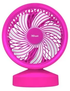 Trust Vento wentylator USB (Mini Fan do biura lub domu), Rosa 22582 - Gadżety USB - miniaturka - grafika 2