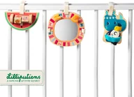 Gryzaki dla dzieci - Lilliputiens LILLIPUTIENS Zestaw drewnianych zawieszek aktywizujących Nosorożec Marius 9 m+ solution-bc-7767-0 - miniaturka - grafika 1