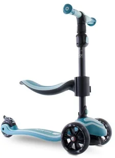 Sun Baby Rowerek biegowy i hulajnoga Flash - turkus J02.013.1.5 - Hulajnogi - miniaturka - grafika 2