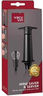 Vacu Vin Pompka próżniowa do wina z nalewakiem i korkiem 3w1 06824606 - Pozostałe akcesoria barmańskie - miniaturka - grafika 2