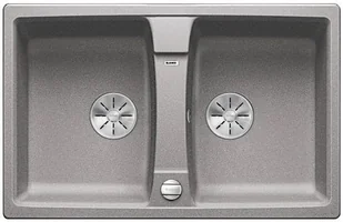 Blanco LEXA 8 Silgranit PuraDur Alumetalik odwracalny korek auto. InFino 524952 - Zlewozmywaki Blanco LEXA 8 Silgranit PuraDur Alumetalik odwracalny korek auto. InFino 524952 - Zlewozmywaki - miniaturka - grafika 1