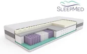 Materace - Sleepmed Materac  Hybrid SUPREME 120x200 - miniaturka - grafika 1