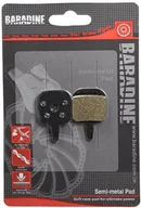 Hamulce rowerowe - Tektro baradine zestaw klocków hamulcowych okładziny hamulcowe baradine Hydra/MEC (P) DS-08 - miniaturka - grafika 1