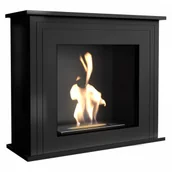 Biokominki - KRATKI Biokominek portalowy JUNE czarny z certyfikatem TÜV JUNE/CZARNY/TUV - miniaturka - grafika 1