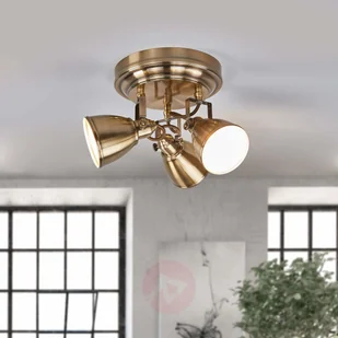 Markslojd Fjallbacka Kinkiet potrójny Patyna E14 3x40W 104050 - Lampy ścienne - miniaturka - grafika 2