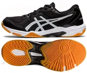 Siatkówka - Asics Buty siatkarskie Gel-Rocket 10 M 1071A054 009 wielokolorowe czarne - miniaturka - grafika 1