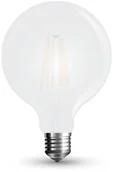 Żarówki LED - V-TAC Żarówka LED 7W Filament E27 G125 Mrożona VT-2067 6400K 800lm - miniaturka - grafika 1