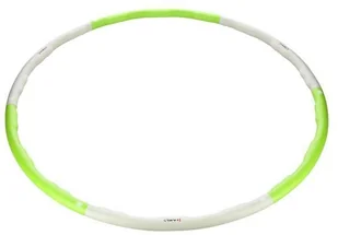 HMS HULA HOP 100CM SKŁADANY ZIEL-SZAR - Pozostały sprzęt i akcesoria do ćwiczeń - miniaturka - grafika 2