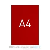 Okładki do laminatorów i bindownic - Opus Okładka kartonowa o fakturze skóry - O.UNIVERSAL - 297 x 210 mm (A4) - 100 arkuszy - czerwony - miniaturka - grafika 1