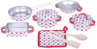 Zabawki AGD - Bigjigs Toys ZESTAW GARNUSZKÓW do gotowania BJ631 - miniaturka - grafika 1