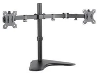 Uchwyty do monitorów - Uchwyt Connect IT TwinArm Basic Beta na 2 monitory 13" až 32" nosnost 2x8 kg CMF-3204-BK) Czarny - miniaturka - grafika 1
