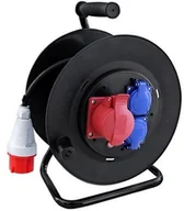 Przedłużacze i rozgałęźniki - Solight PB40 - Przedłużacz na bębnu 25m, IP44 - miniaturka - grafika 1