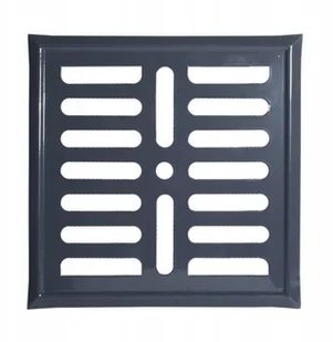 Parkanex Metalowa Malowana 14*14CM Grafit - Kratki wentylacyjne - miniaturka - grafika 3
