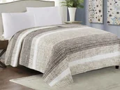 Narzuty - Euromat Dwustronna Narzuta TAVIRA J-035 Brian Beige Bez Poszewek 220x240 14092 - miniaturka - grafika 1