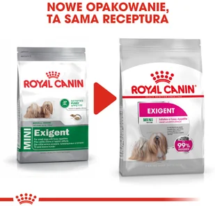 Royal Canin CCN Mini Exigent 3 kg - Sucha karma dla psów - miniaturka - grafika 2