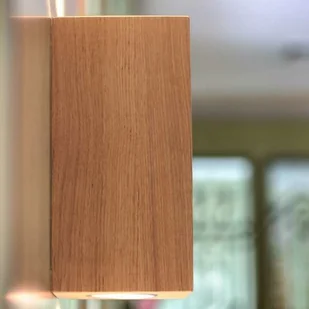 Spotlight Ekologiczna LAMPA ścienna WOODDREAM 2571274 drewniana OPRAWA skandynawski kinkiet kostka cube dąb olejowany - Lampy ścienne Spotlight Ekologiczna LAMPA ścienna WOODDREAM 2571274 drewniana OPRAWA skandynawski kinkiet kostka cube dąb olejowany - Lampy ścienne - miniaturka - grafika 6
