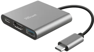 Trust Multi adapter UDALYX 3-IN-1 USB-C - Adaptery i przejściówki - miniaturka - grafika 4