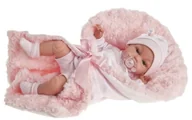 Lalki dla dziewczynek - Munecas 7030 Toneta realistyczna lalka niemowlę - miniaturka - grafika 1