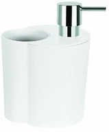 Dozowniki papieru i mydła dla firm - Spirella spirella 10.18145 Sun połączenie i Moon kubek/dozownik mydła, biały 10.18145 - miniaturka - grafika 1