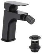 Baterie bidetowe - KFA 5537-015-81 MOKAIT BATERIA BIDETOWA STOJĄCA CZARNA + CLICK CLACK - miniaturka - grafika 1