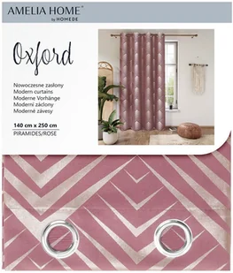 Amelia Home Zasłona Oxford 140x250 /AH/OX/P/RE/1425 - Zasłony - miniaturka - grafika 32