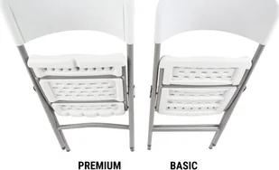 Home&Garden Zestaw mebli cateringowych 122 cm Premium 4+1 900618 - Meble ogrodowe - miniaturka - grafika 15