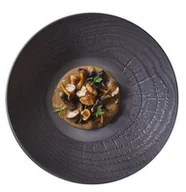 Talerze - Revol ARBORESCENCE TALERZ GŁĘBOKI 24 CM GRAFITOWY / RV-648289-6 - miniaturka - grafika 1