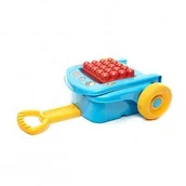 Klocki - Fisher Price MOBILNA WALIZECZKA Z KLOCKAMI FLT37 - miniaturka - grafika 1