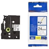 Taśmy do drukarek barwiące - Brother TZE-FX251 Taśma FLEXI 24mm, biała, czarny nadruk E671-98505_20131210110816 - miniaturka - grafika 1