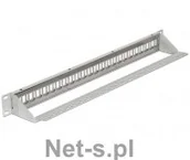 Akcesoria do szaf serwerowych - Delock PATCH PANEL 24 PORT 1U DO MODUŁÓW 19 KEYSTONE SZARY DELOCK (43302) - miniaturka - grafika 1