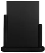 Tablice i flipcharty - Securit Tablica/tablica do pisania kredą hartowanym aufstellbare menu, lakierowany, rozmiar M, 15 x 21 cm, czarny ELEBLME - miniaturka - grafika 1