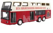 Modele zdalnie sterowane - Autobus piętrowy 1:18, 2.4GHz, RTR - czerwony - miniaturka - grafika 1