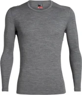 Pozostała odzież narciarska - Icebreaker 260 Tech Koszulka z długim rękawem Mężczyźni, szary L 2021 Koszulki bazowe termiczne i narciarskie IB1043710131006 - miniaturka - grafika 1