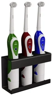 Andex uchwyt na trzy szczoteczki elektyryczne czarny 336/NG - Akcesoria łazienkowe - miniaturka - grafika 2