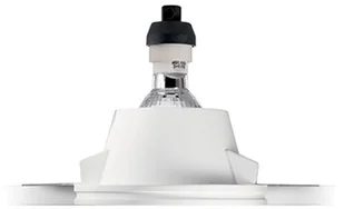 IDEAL LUX Oczko Sufitowe Samba Fi1 Round Gesso 139012 Średnica 12,0 Wys. 18,5 - Lampy sufitowe - miniaturka - grafika 3