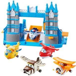 Cobi Super Wings Zestaw Wieża kontroli ruchu 710810 - Tory, garaże, parkingi - miniaturka - grafika 9