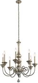 Lampy sufitowe - Kichler ROSALIE KL/ROSALIE8 żyrandol 8x60W/E14 ELSKL/ROSALIE8 - miniaturka - grafika 1